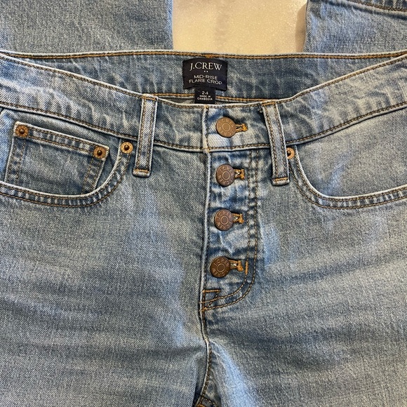 J. Crew Mid-rise Cropped Flare - Picture 7 of 10